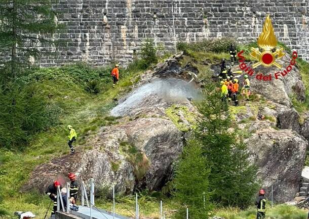 Incidente aereo: due morti in Valle Antrona