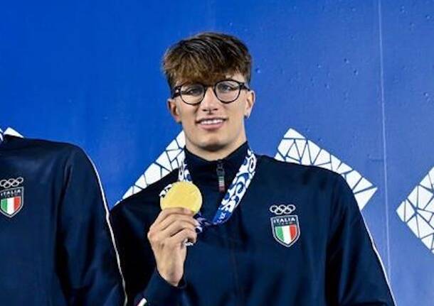 francesco lazzari nuoto giochi mediterraneo 2026 | foto Andrea Masini  / Coni