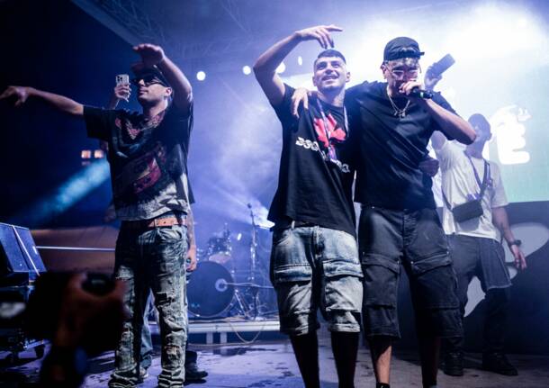 La seconda serata dell'End of Summer Festival a Laveno