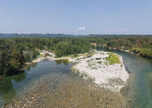 ticino panperduto fiume drone 