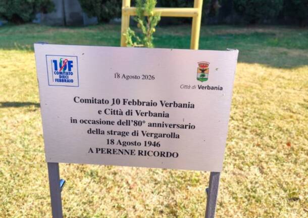verbania ricorda strage vergarolla 
