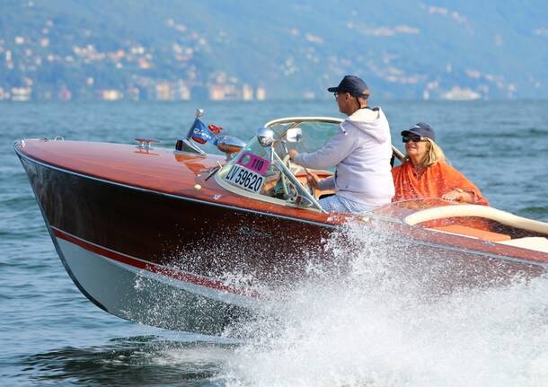Motoscafi storici sul lago Maggiore