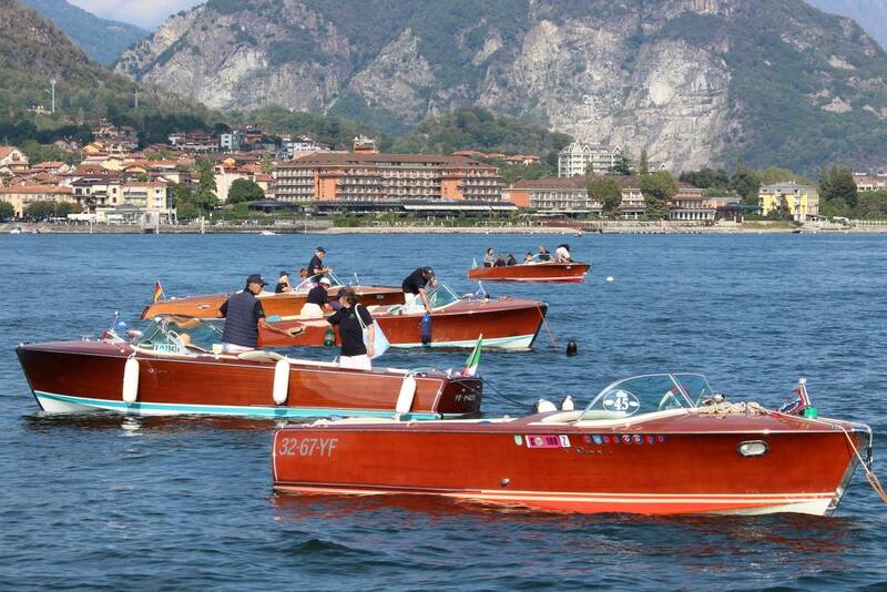 Motoscafi storici sul lago Maggiore