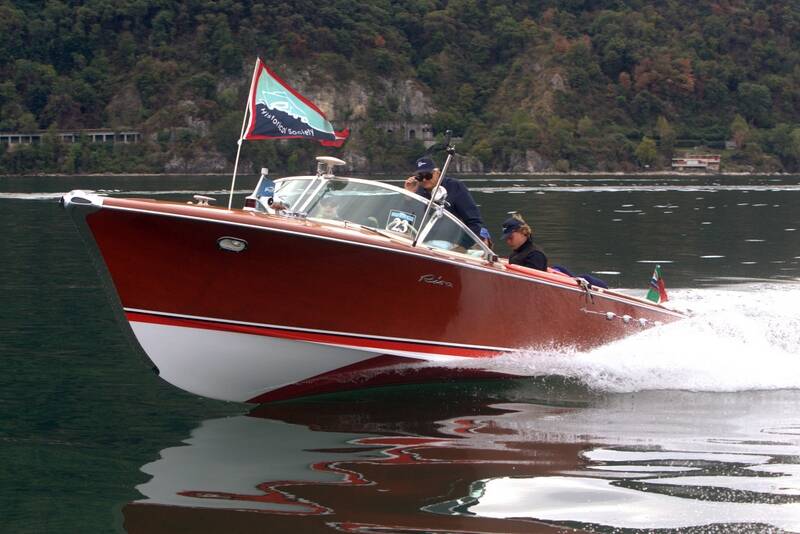 Motoscafi storici sul lago Maggiore