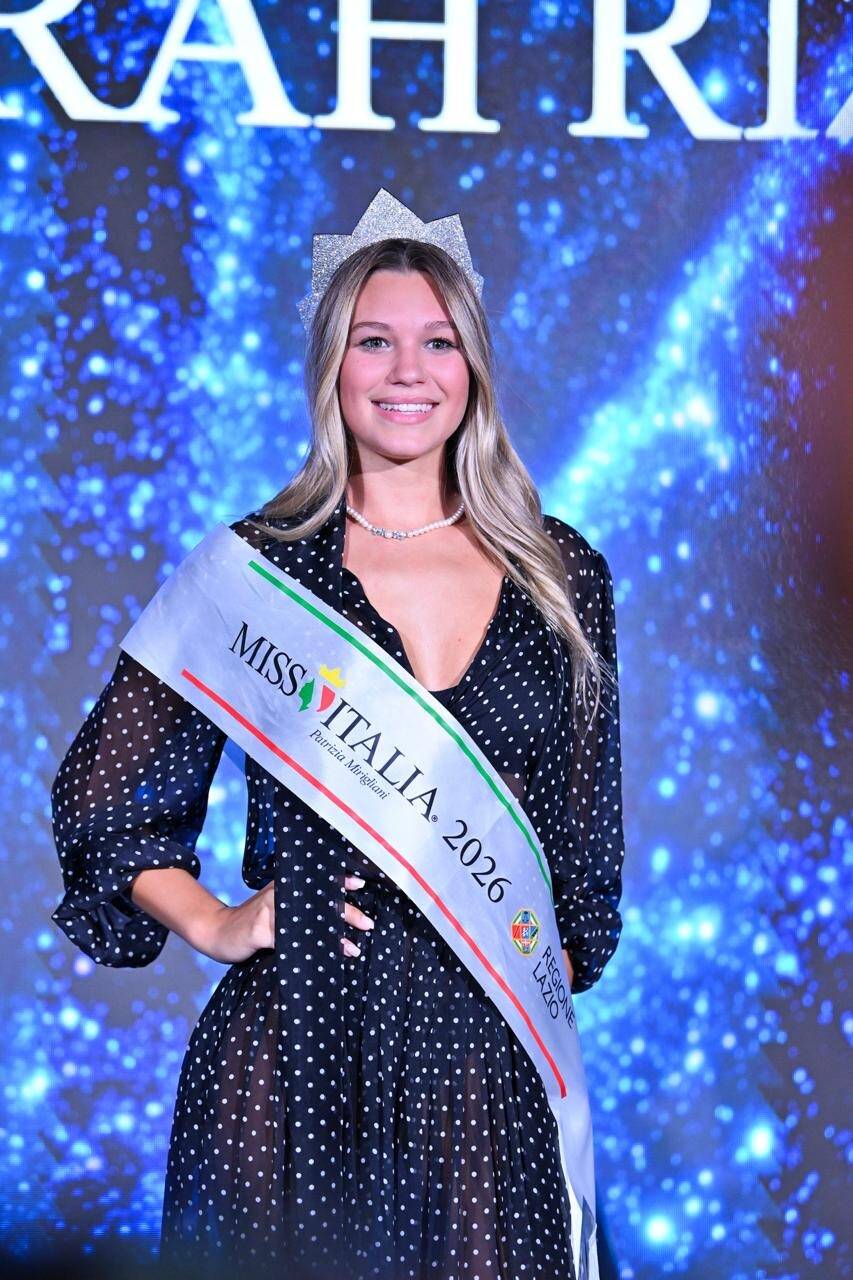 Sarah Rizea da campionessa delle piscine al titolo di Miss Italia
