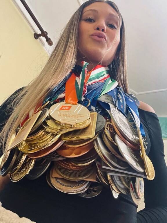 Sarah Rizea da campionessa delle piscine al titolo di Miss Italia