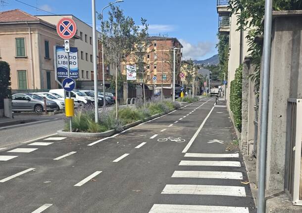 Ciclabile di viale belforte aperta