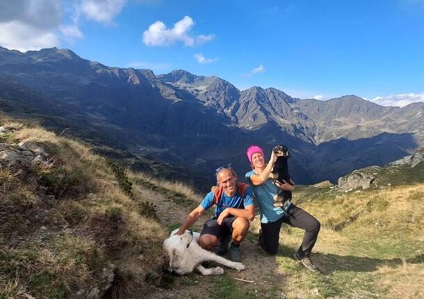 Da Ventimiglia a Cuveglio con 4 cani - Cristian e Mara