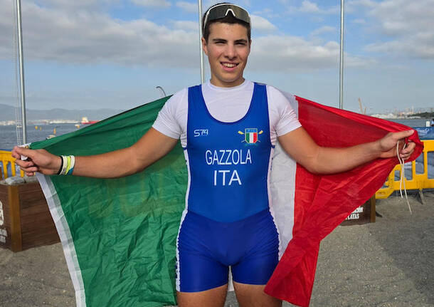 davide gazzola canottieri corgeno beach sprint