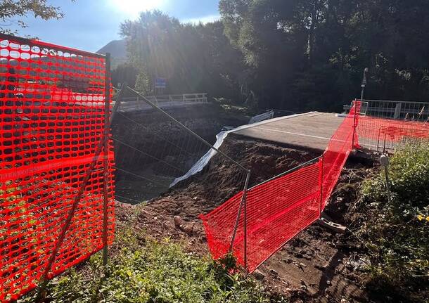 lavori sottopassaggio ciclopedonale brenta