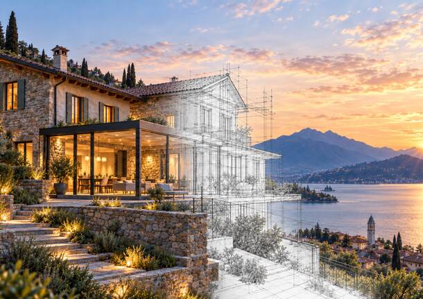ristrutturazione casa sul Lago Maggiore