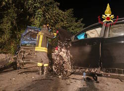 Incidente all\'alba a Brezzo di Bedero